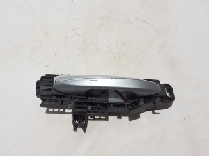 Front door external opening handle and its details