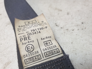 Suzuki Swift III (2004–2010) Front seat belt 8492063J1 - 4
