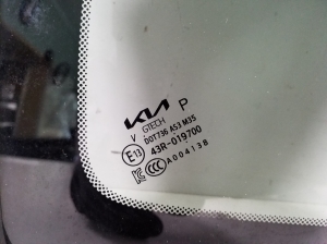 Kia Soul (2019–2026) Rear quarter glass 87820K0120 - 4