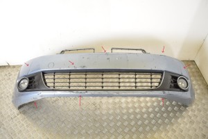 Volkswagen Golf VI (2008–2013) Priekšējais bamperis 5K0807221A - 4