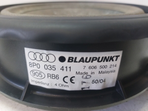 AUDI A3 8P (2003–2012) Lautsprecher Tür vorne 8P0035411 - 3