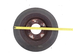 Kia Niro EX (2022–2026) Rear brake disc 58411L1000 - 2