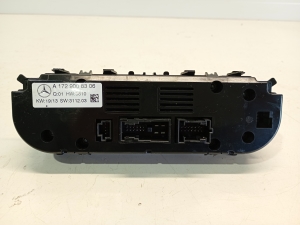 Mercedes Benz SLK-Class 172 (2011–2026) Heater control panel A1729008306 - 5