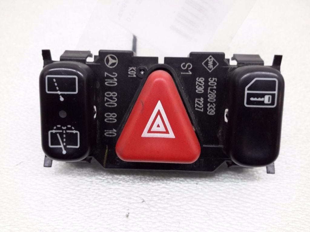 MERCEDES-BENZ E-Class W210 (1995-2002) Hazard button A2108208010 20972696