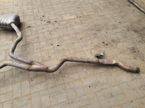 AUDI A7 (2010–2018) Muffler 4G0253609AT - 3