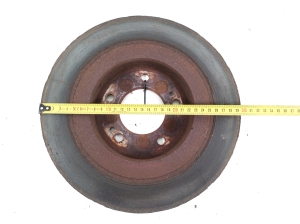 Kia Soul (2019–2026) Rear brake disc 58411D4650 - 2