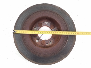 Kia Soul (2019–2026) Rear brake disc 58411D4650 - 3
