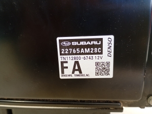 Subaru Impreza (2017–2026) Engine control unit 22765AM28C - 4