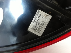 RENAULT Laguna III (2007–2015) Eckleuchte hinten 265500002R - 2