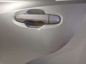 Subaru Impreza (2017–2026) Rear side doors and their parts - 3