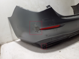 Mercedes Benz S-Class 223 (2020–2026) Tagumine kaitseraud A2238856501 - 3