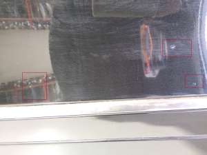 Rear side doors and their parts