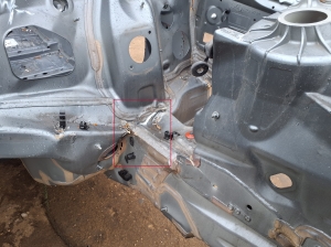 Mercedes Benz S-Class 223 (2020–2026) Eesmine tugijalg A2236205103 - 3