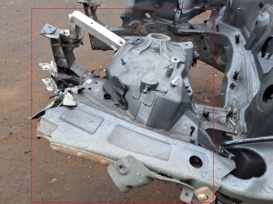 Mercedes Benz S-Class 223 (2020–2026) Eesmine tugijalg A2236205103 - 4