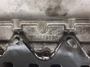 RENAULT Talisman II (2015–2026) Cylinder head 110422959R - 2
