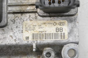 Opel Astra H (2004–2010) Engine control unit 55558787 - 4