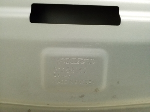 VOLVO S60 III (2018–2026) Motorhaube 31468159 - 6