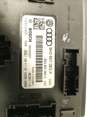 AUDI Q5 (2008–2017) Module de confort 8K0907063K - 3
