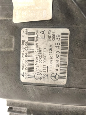 Mercedes Benz C-Class 204 (2007–2014) Esituli A2048204539 - 7