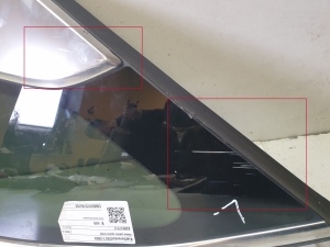 Kia Sorento (2014–2026) Seitenscheibe hinten (Karosserie) 43R017217 - 2