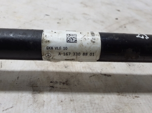 Mercedes Benz GLE-Class 167 (2019–2026) Front drive shaft and its parts A1673308801 - 2