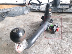 Kia Sorento (2014–2026) Tow hitch and its parts - 4