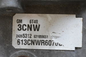 Opel Astra J (2009–2017) Gearbox 3CNW - 12