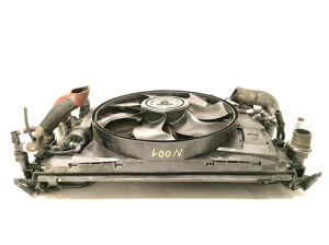 Mercedes Benz C-Class 204 (2007–2014) Radiatoru komplekts un tā detaļas A0995002703 - 10