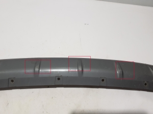 RENAULT Arkana (2019–2026) Front bumper lower spoiler 620846808R - 2