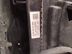 Volkswagen Golf VII (2012–2026) Cooling radiator 5Q0121251EM - 4