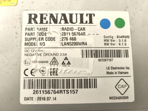 Opel Vivaro B (2014–2019) Radio (head unit) 281156764R - 2
