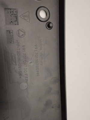 Porsche Macan (2014–2026) Front bumper license plate holder 99170109700 - 2