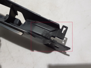 Mercedes Benz GLE-Class 167 (2019–2026) Front bumper inner frame A1678856203 - 3