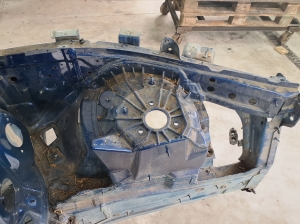 Mercedes Benz GLE-Class 167 (2019–2026) Front outrigger A1676207901 - 3