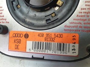 AUDI A8 D2 (1994–2002) Wickelfeder (Schleifring) 4D0951543D - 4