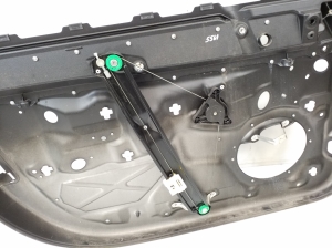 Porsche Panamera 970 (2009–2016) Priekšējo durvju logu pacēlājs 97053720200 - 4