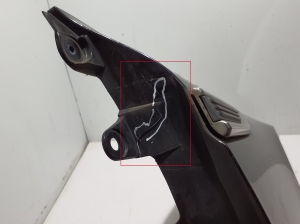 RENAULT Talisman II (2015–2026) Front fender 631007355R - 3