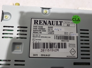 RENAULT Talisman II (2015–2026) Radio (head unit) 281151582R - 2