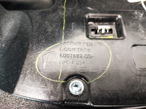 Tesla Model S S (2012–2026) Verkleidung Tür hinten 6007492-00 - 4