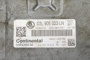 Skoda Rapid (2011–2026) Engine control unit 03L906023LN - 2
