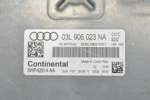 AUDI A3 8P (2003–2012) Mootori juhtplokk 03L906023NA - 3