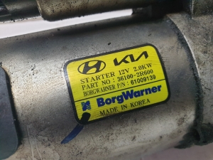 Kia Sorento (2014–2026) Starteris 361002R600 - 4