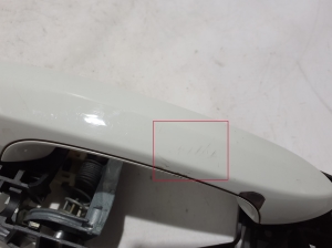BMW X4 F98 (2019–2026) Front door external opening handle and its details - 4