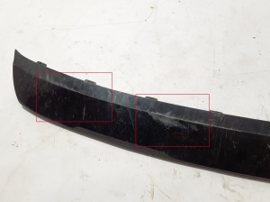 VOLVO XC40 (2017–2026) Front bumper lower spoiler 31407947 - 3