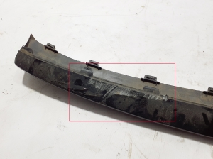 VOLVO XC40 (2017–2026) Front bumper lower spoiler 31407947 - 5