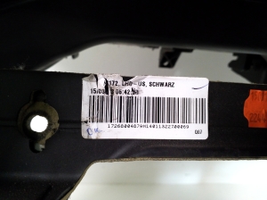 Mercedes Benz SLK-Class 172 (2011–2026) Armaturenbrett A1726800487 - 3