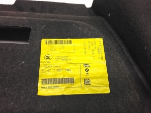 BMW X2 F39 (2017–2026) Trunk side trim panel 7423243 - 4
