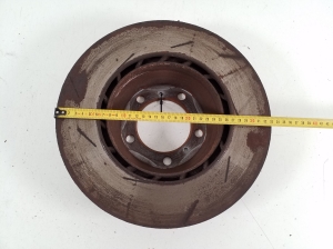 Porsche Panamera 970 (2009–2016) Rear brake disc 97035240300 - 3