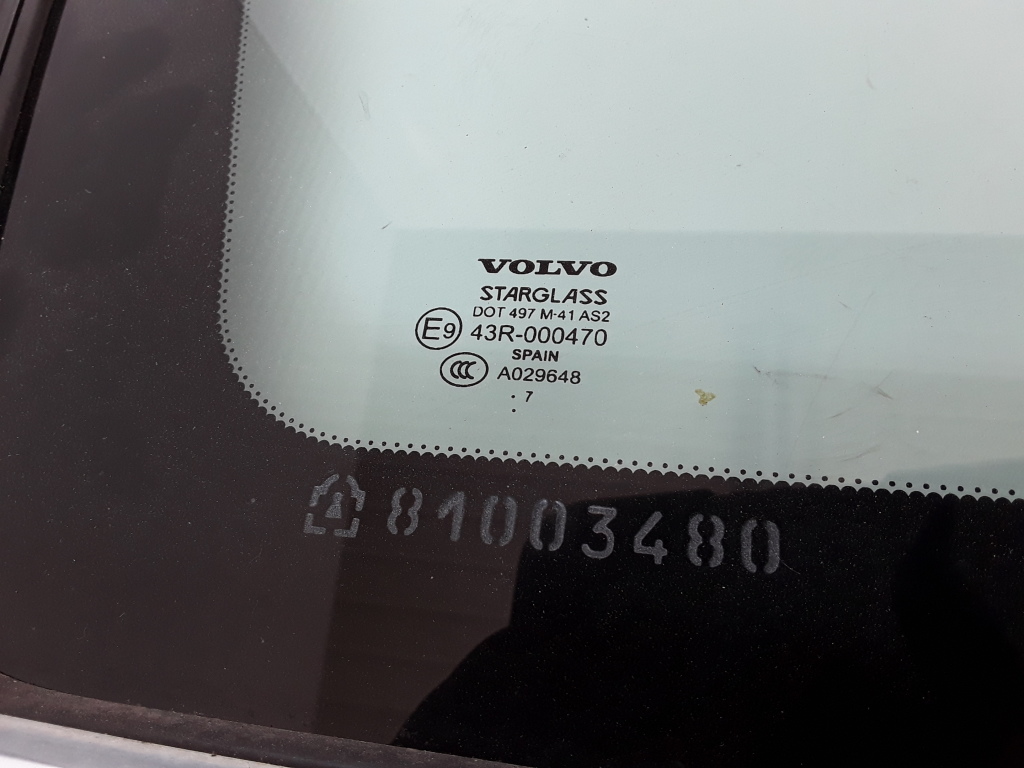 VOLVO XC70 2 generation (2000-2007) Vänster sida bakruta 30745485 21090261