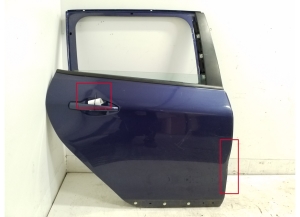 Rear side doors and their parts - 